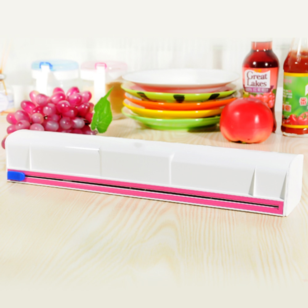 Plastic Film Cling Wrap Dispenser, Holder. Reusable. 1 pcs