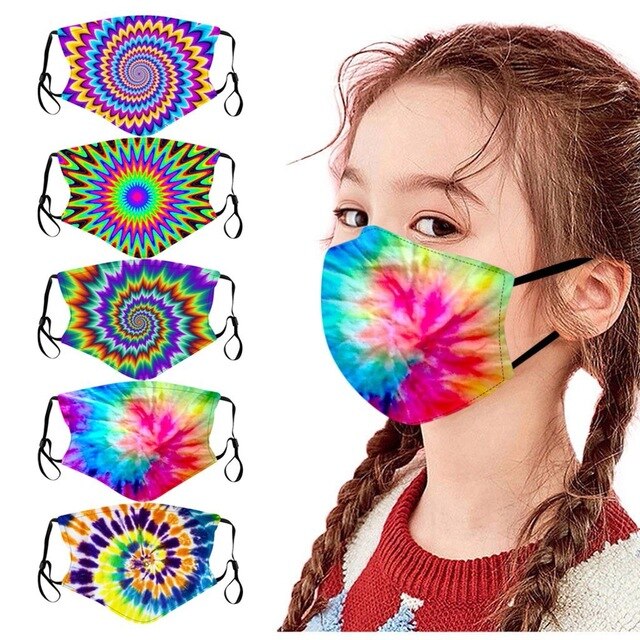 5/10 Pcs Ski Facemask Reusable For Kids