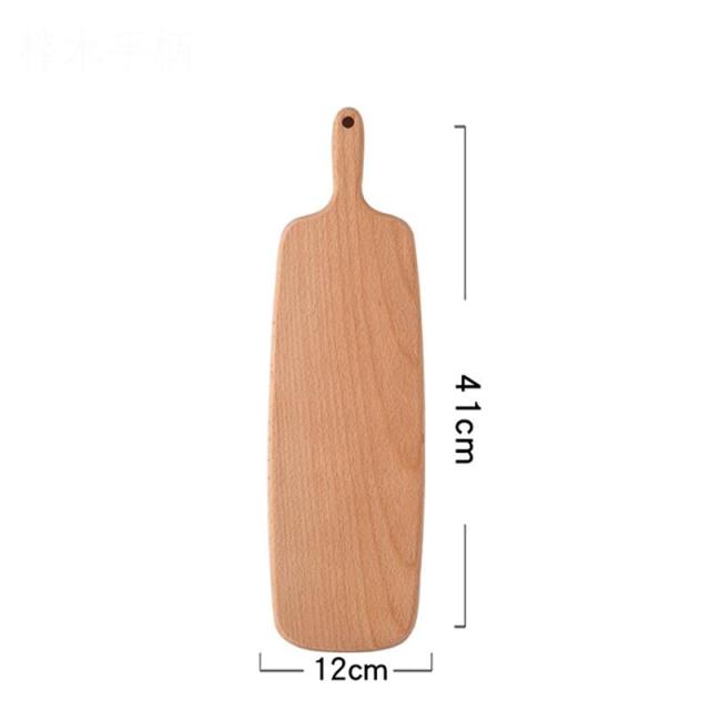 Beech Wood Cutting Board/Fruit Tray. Asst'd. sizes.