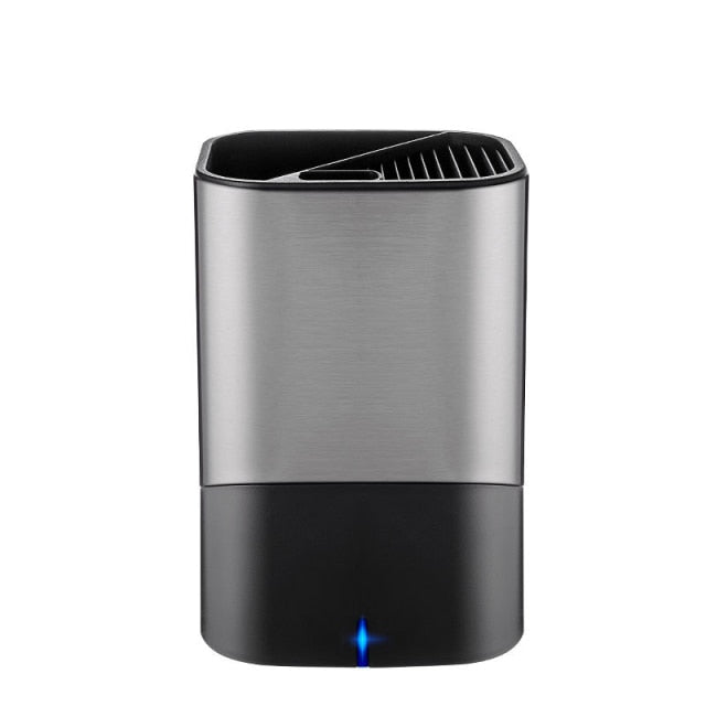 Stainless Steel Knife Holder Disinfects by Ozone Sterilization and Chopstick Rest Storage Tube