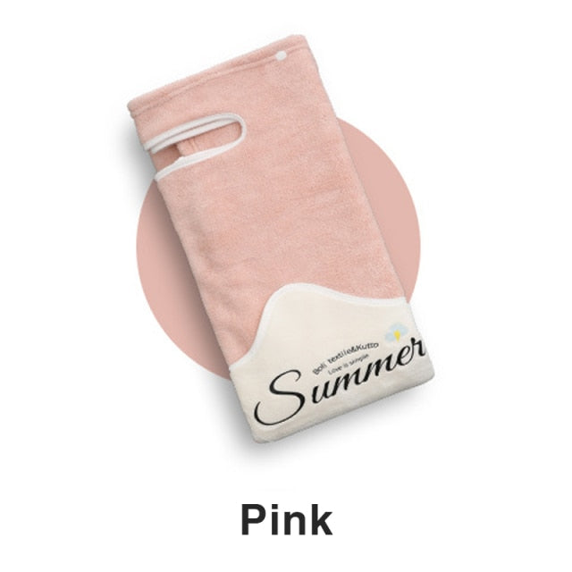 Wearable Women's Bathrobes. Microfiber Soft And Skin-Friendly Absorbent Bath Towel, Bathrobe sets.