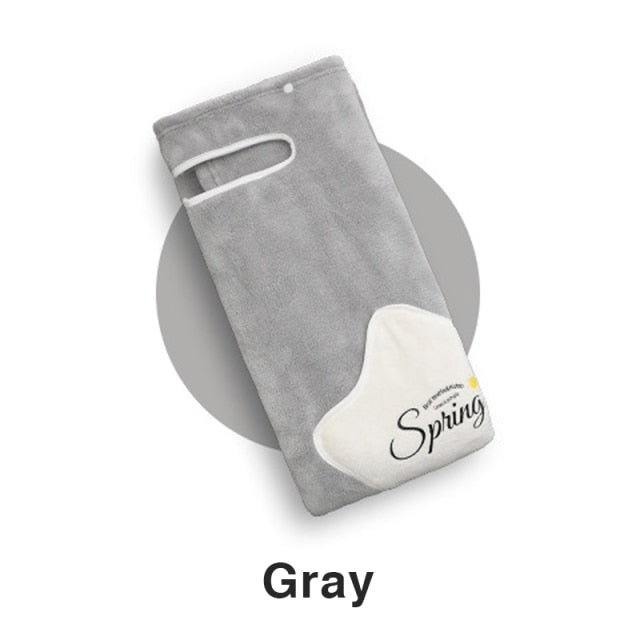 Wearable Women's Bathrobes. Microfiber Soft And Skin-Friendly Absorbent Bath Towel, Bathrobe sets.