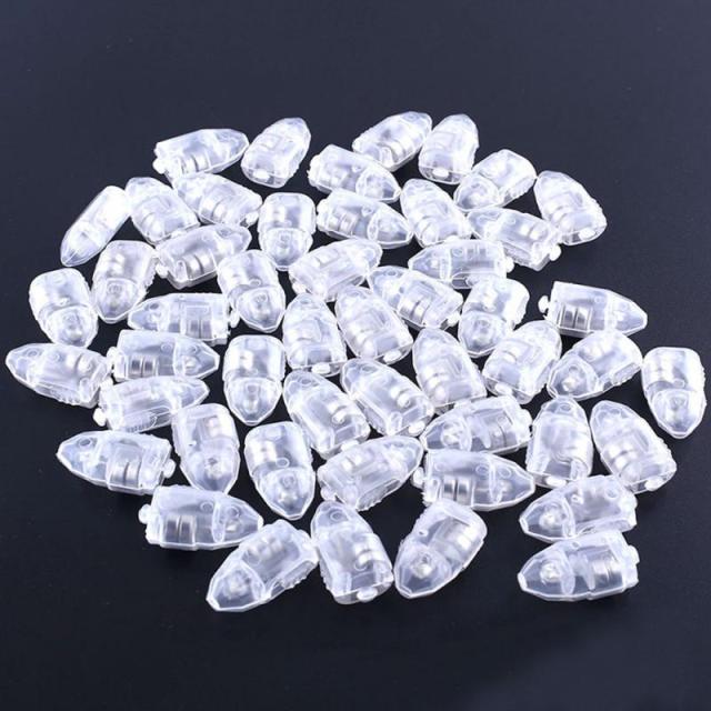 50pcs Multicolor LED Flash Balloon Lamp Party Decoration. Insert into Balloon or a Container. Flash or Solid Color.