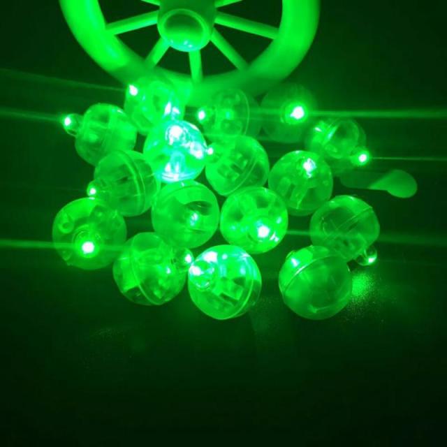 50pcs Multicolor LED Flash Balloon Lamp Party Decoration. Insert into Balloon or a Container. Flash or Solid Color.