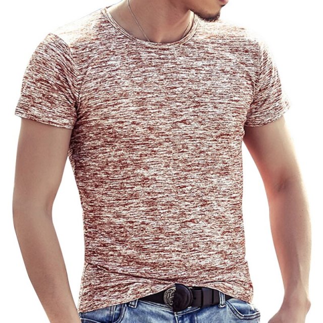 Casual T-Shirt, in Heather, V-Neck, Sizes, M-3XL. Long Sleeves/6colors, and Short Sleeve avail. in Coffee