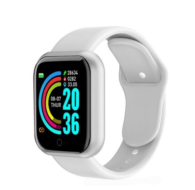 Health and Tech Monitoring Smartwatch w/Color Display. Unisex. Avail. in Asst'd Colors. Works w/Apple or Android Systems.
