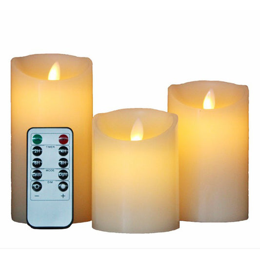 Led Candles, Flameless Candles, Real Wax Candle,