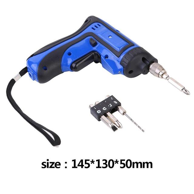 Mini Cordless Electric Screwdriver/Drill Durable Rechargeable Battery Power Tool. Great for small jobs or tight spots.