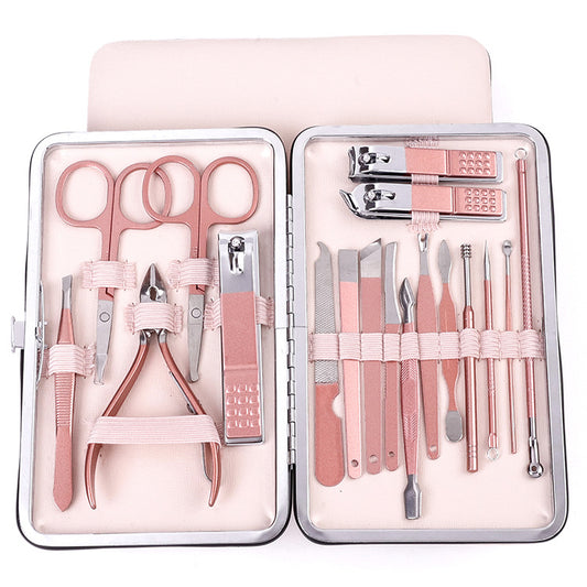 Portable Manicure Set W/Case. Avail. in 10 & 7 pc., and Pink, Blue, and Animals.